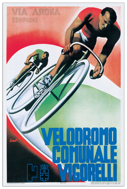 Velodromo Comunale Vigorelli cm 76x50