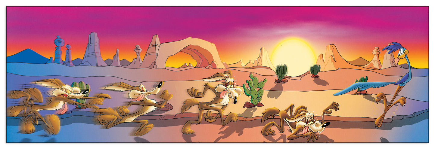 Wile Road Runner Desert cm 90x30