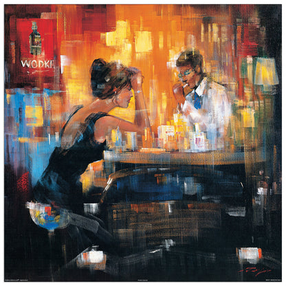 Bar Scene I cm 70x70