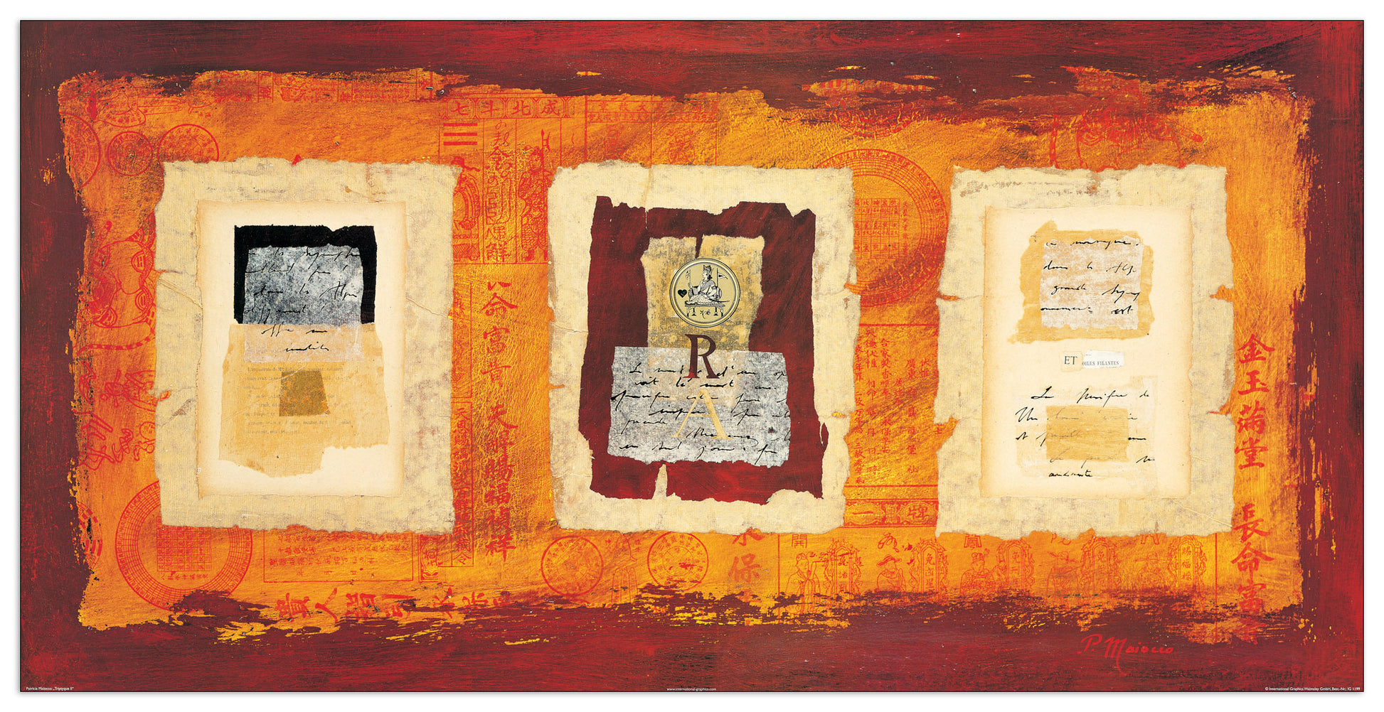 Triptyque II cm 100x50
