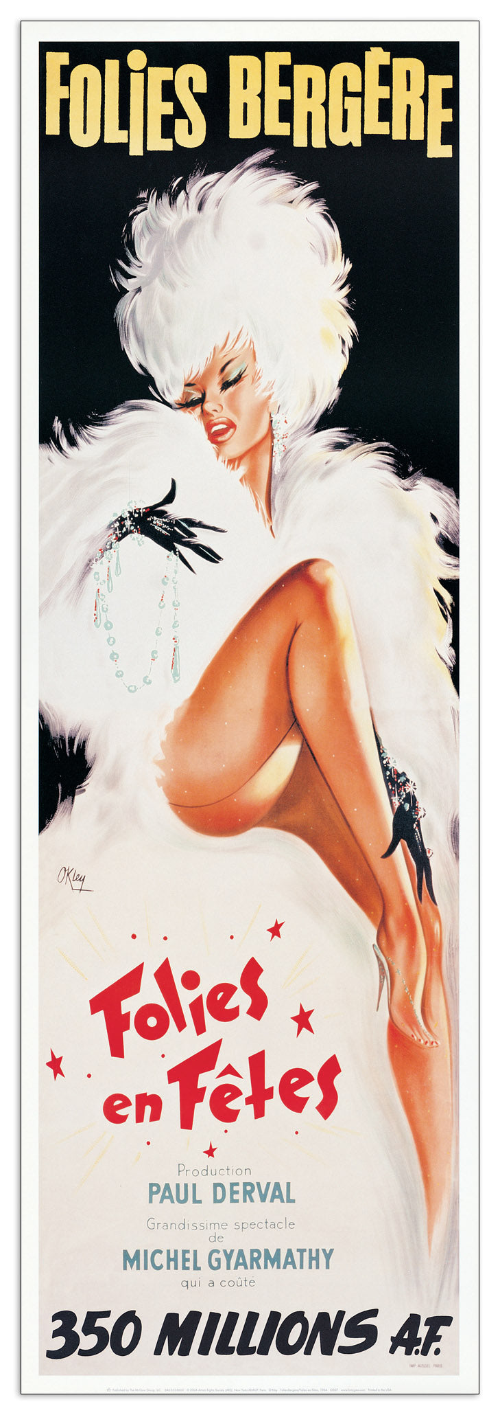 Folies Bergère cm 30x90