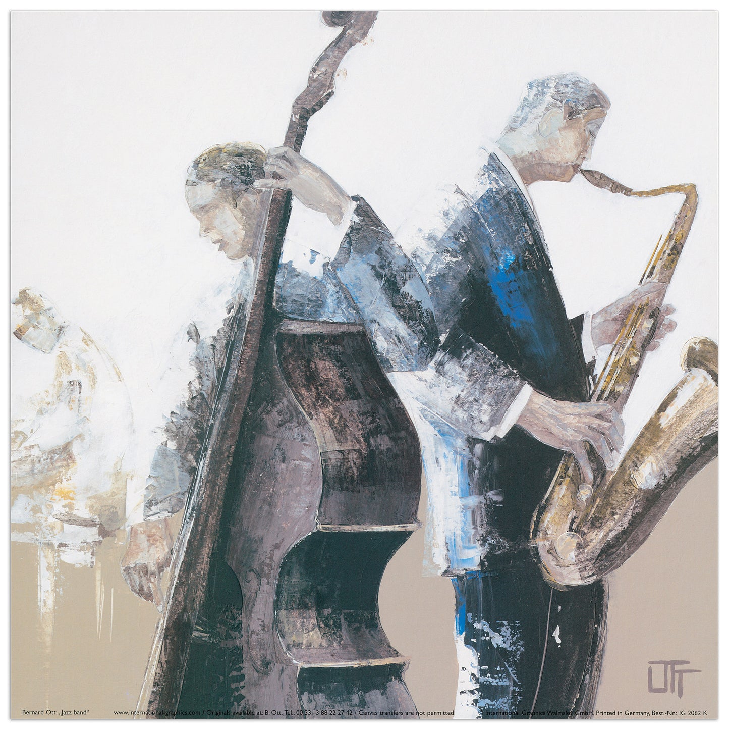 Jazz Band cm 30x30