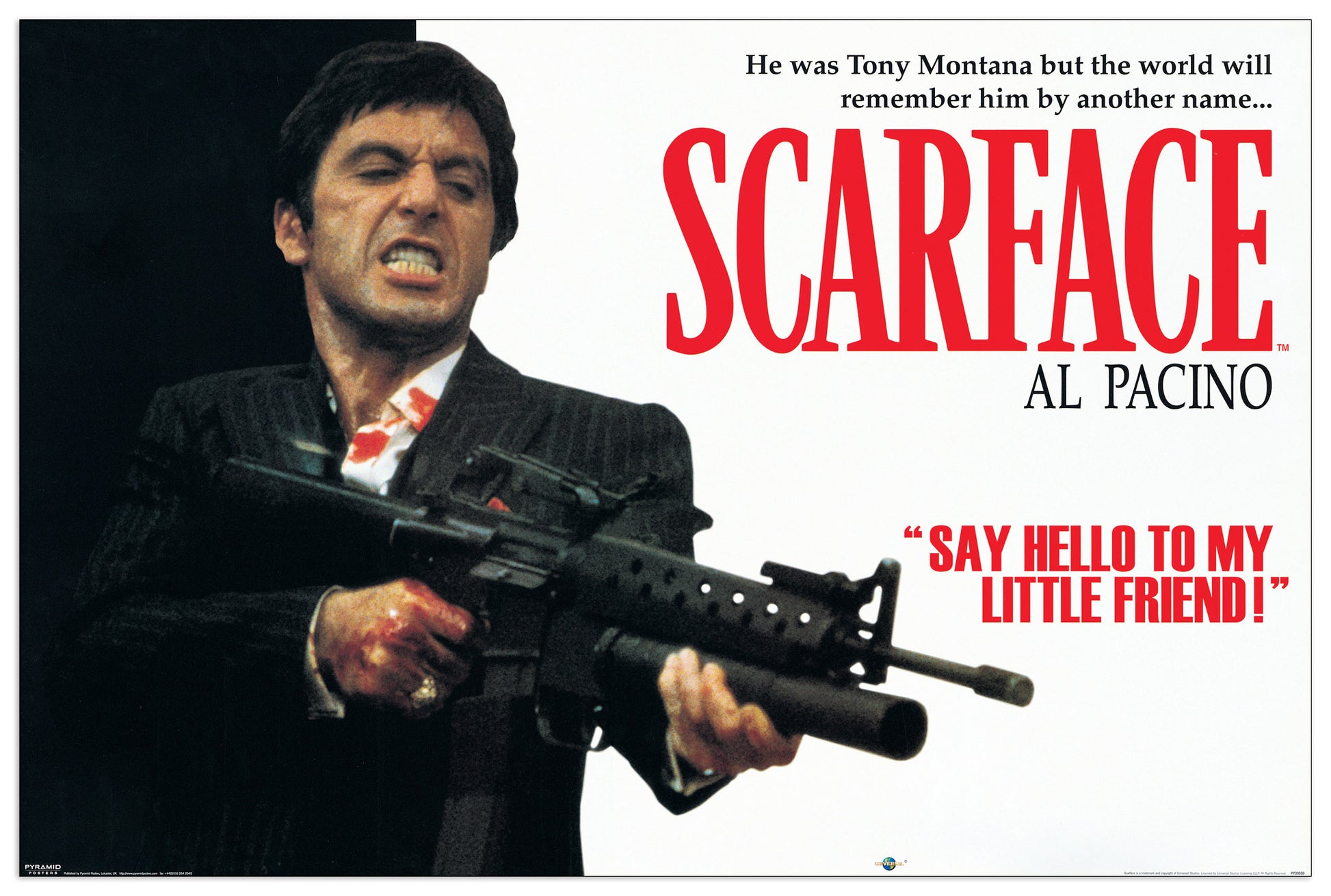 Scarface Al Pacino cm 90x60