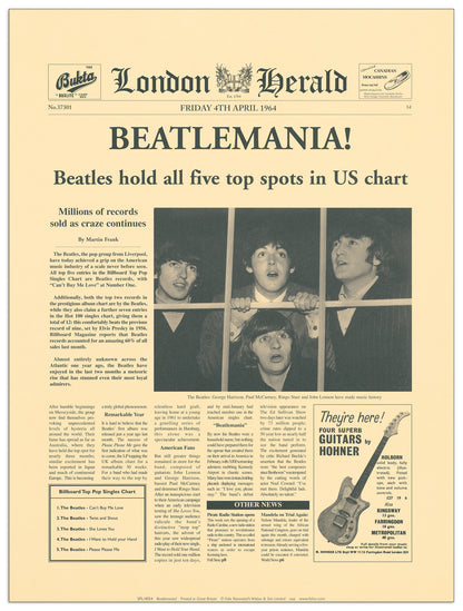 Beatlemania cm 30x40