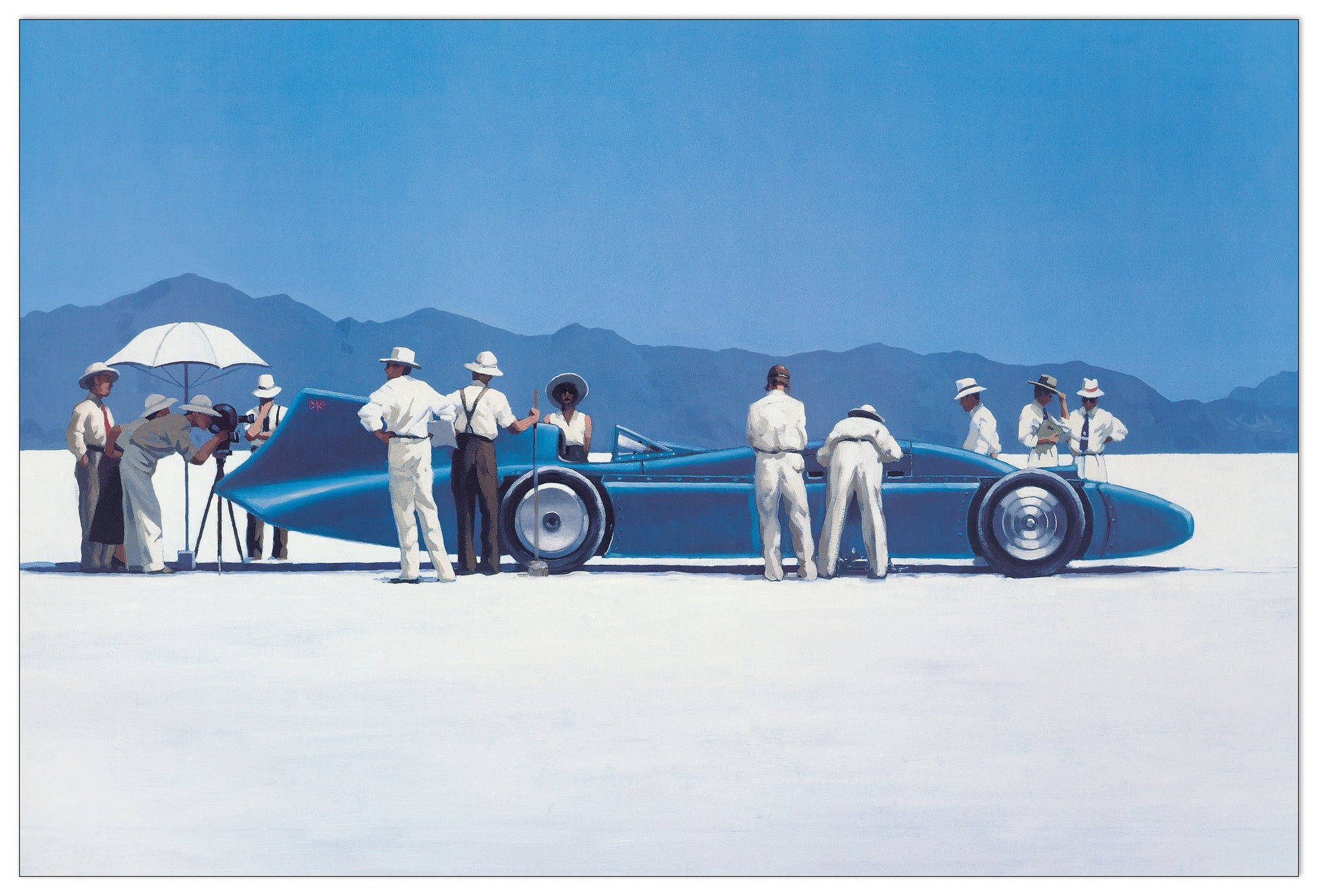 Bluebird At Bonneville cm 65x41
