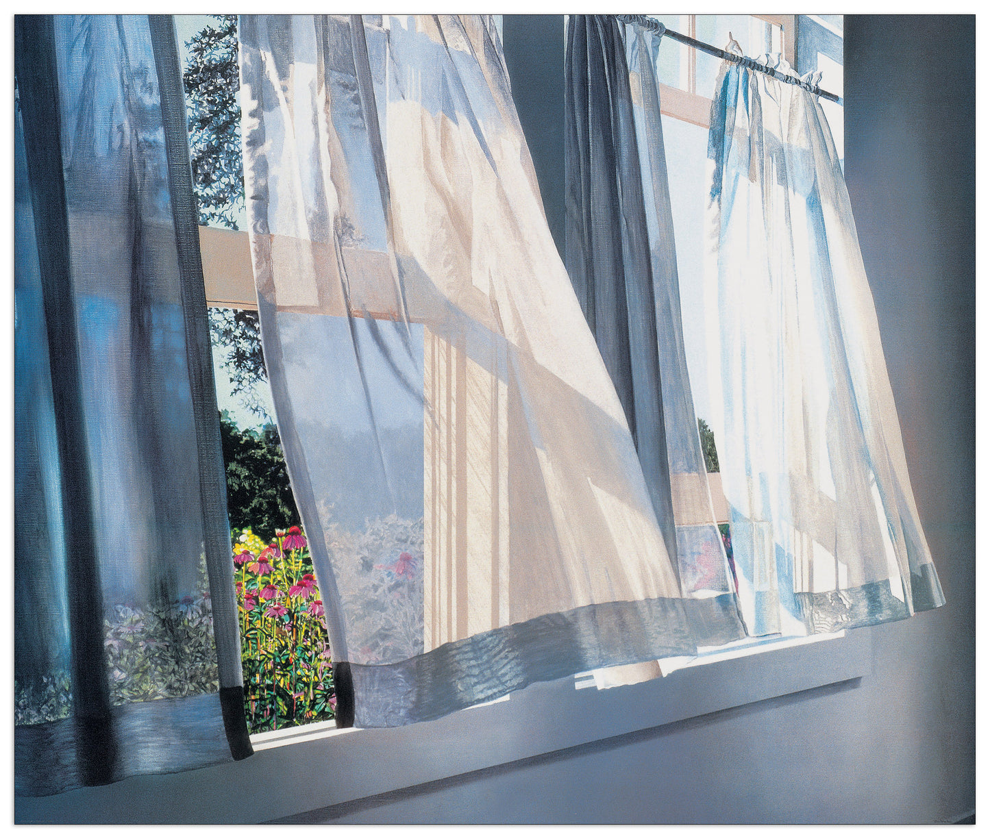Quiet Room With Flowers cm 66x56