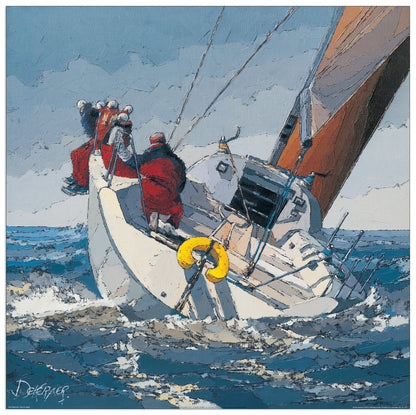 Dans Le Clapot cm 70x70