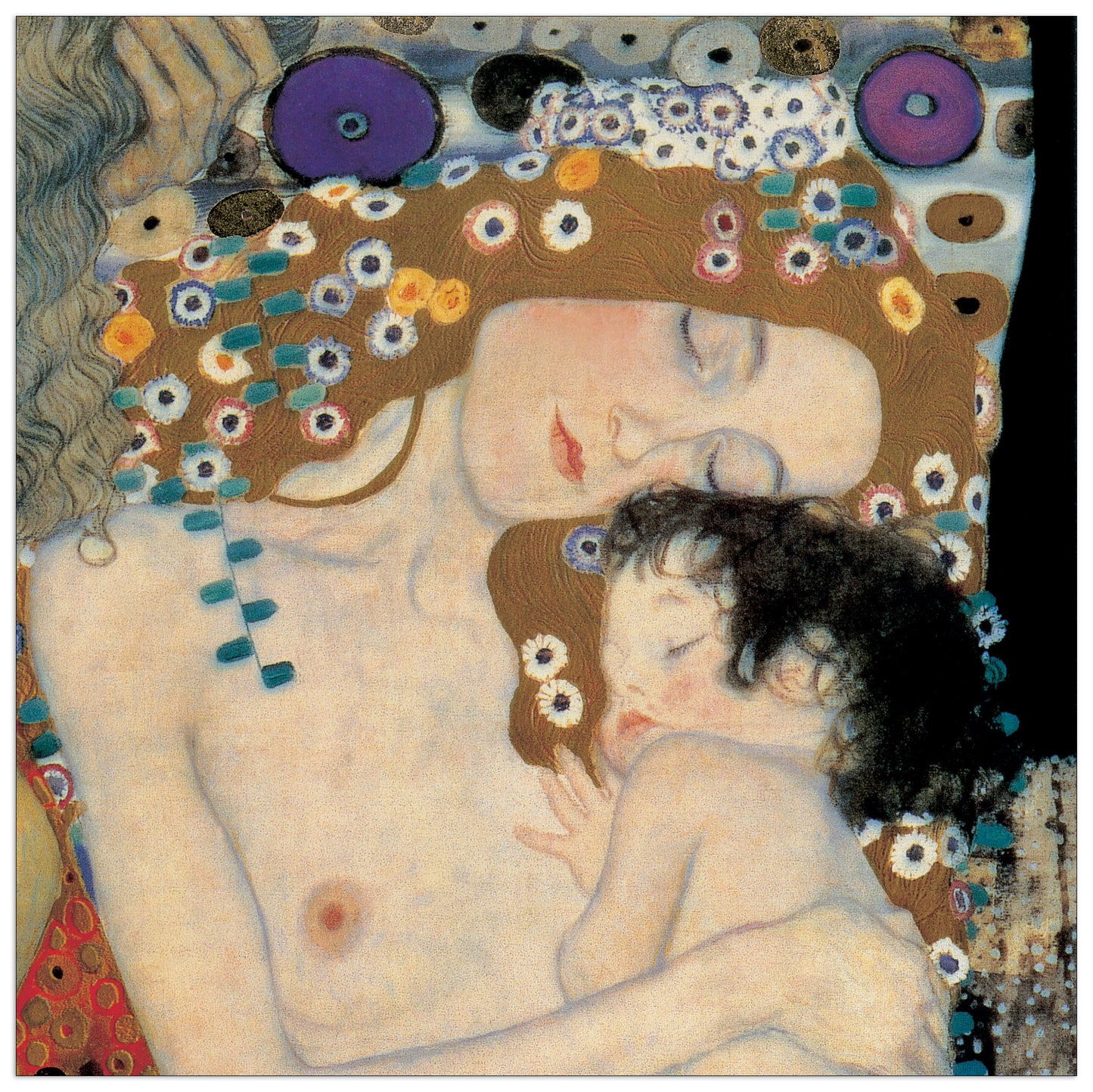 Le Tre Età Della Donna Detail cm 30x30