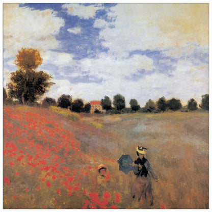 Campo Di Papaveri Detail cm 30x30