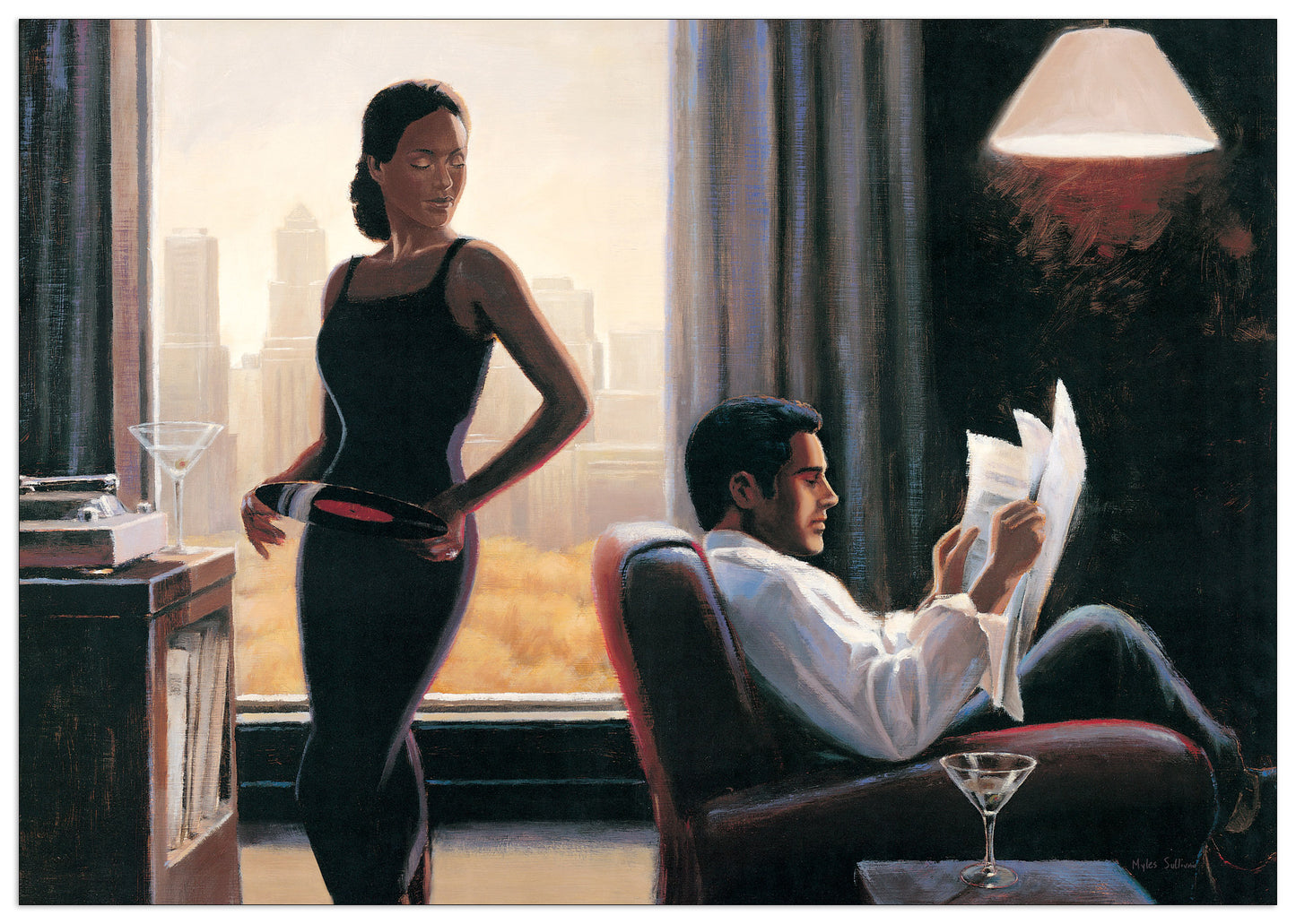Evening Nostalgia cm 70x50