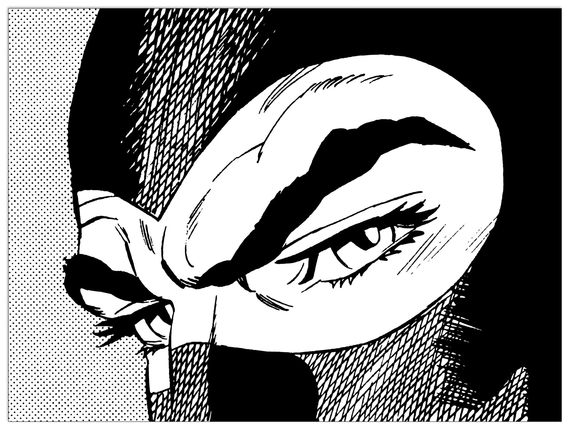 Lo Sguardo Di Diabolik cm 80x60