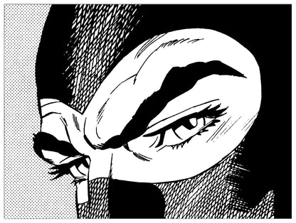 Lo Sguardo Di Diabolik cm 80x60