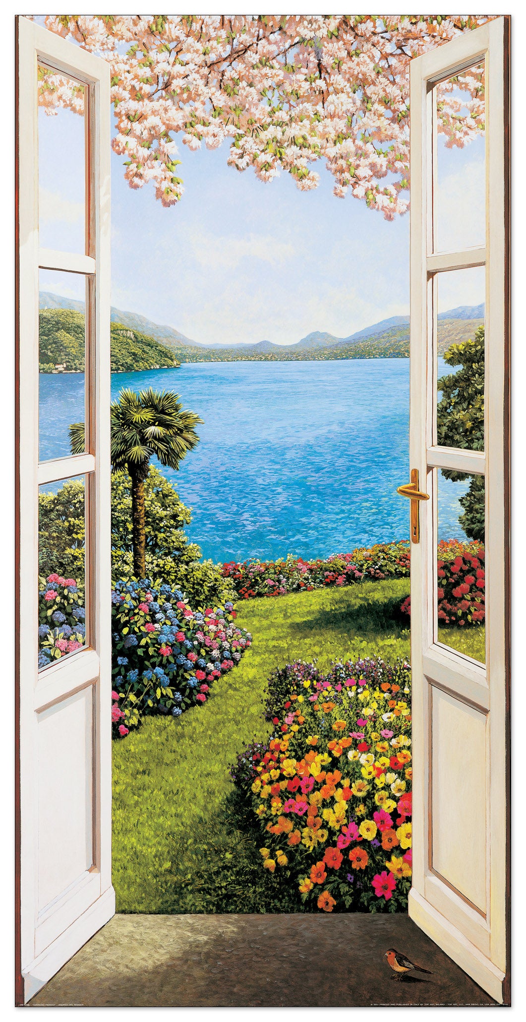 Giardino Fiorito cm 50x100