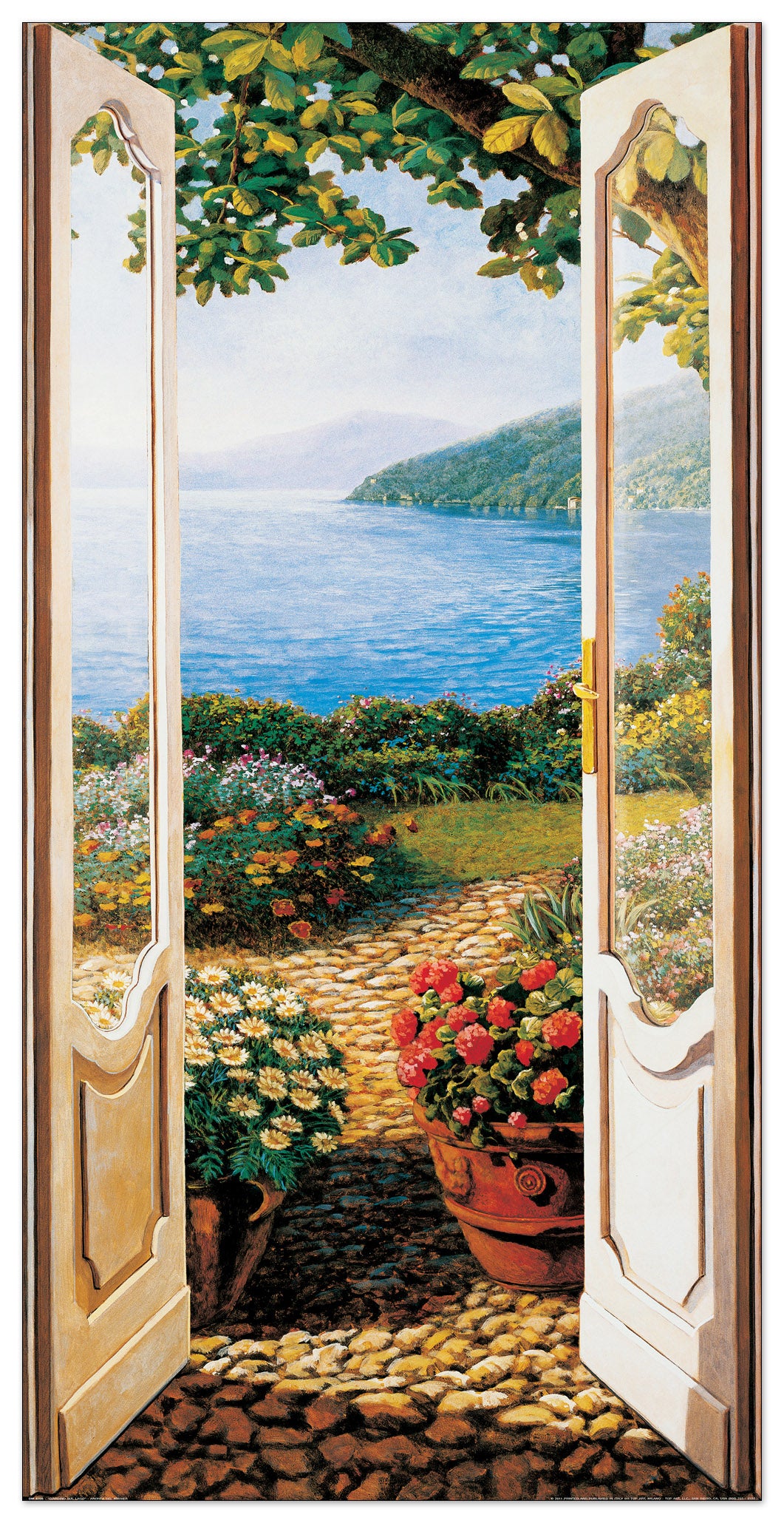 Giardino Sul Lago cm 50x100