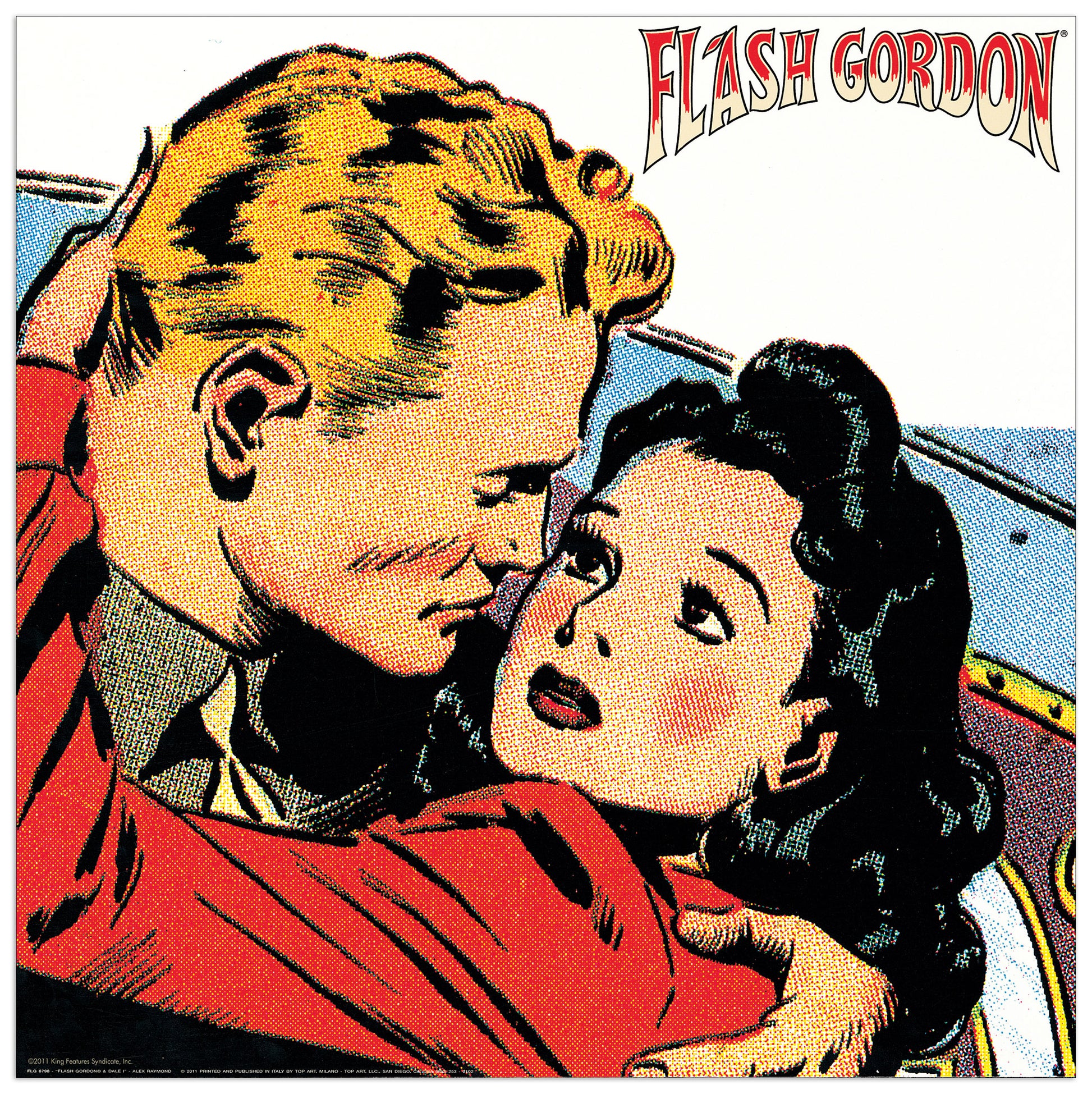 Flash Gordon & Dale I cm 50x50