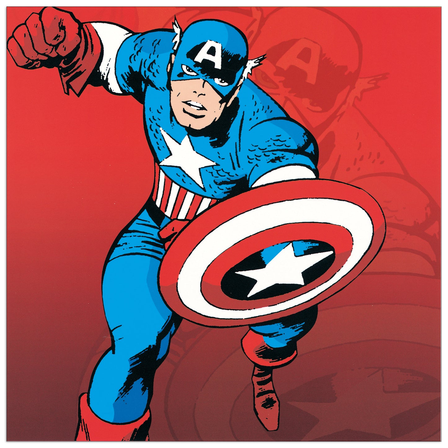 Captain America cm 27x27