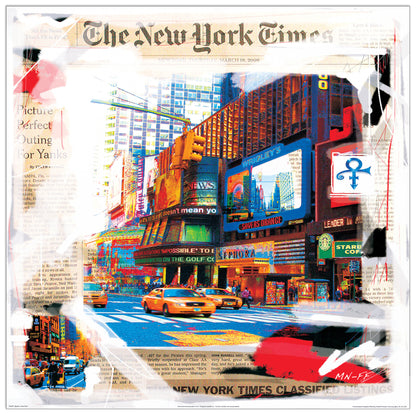 Balade A New York cm 70x70