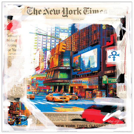 Balade A New York cm 70x70
