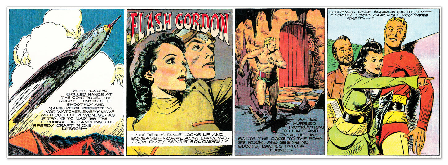 Flash Gordon Comics cm 138x48