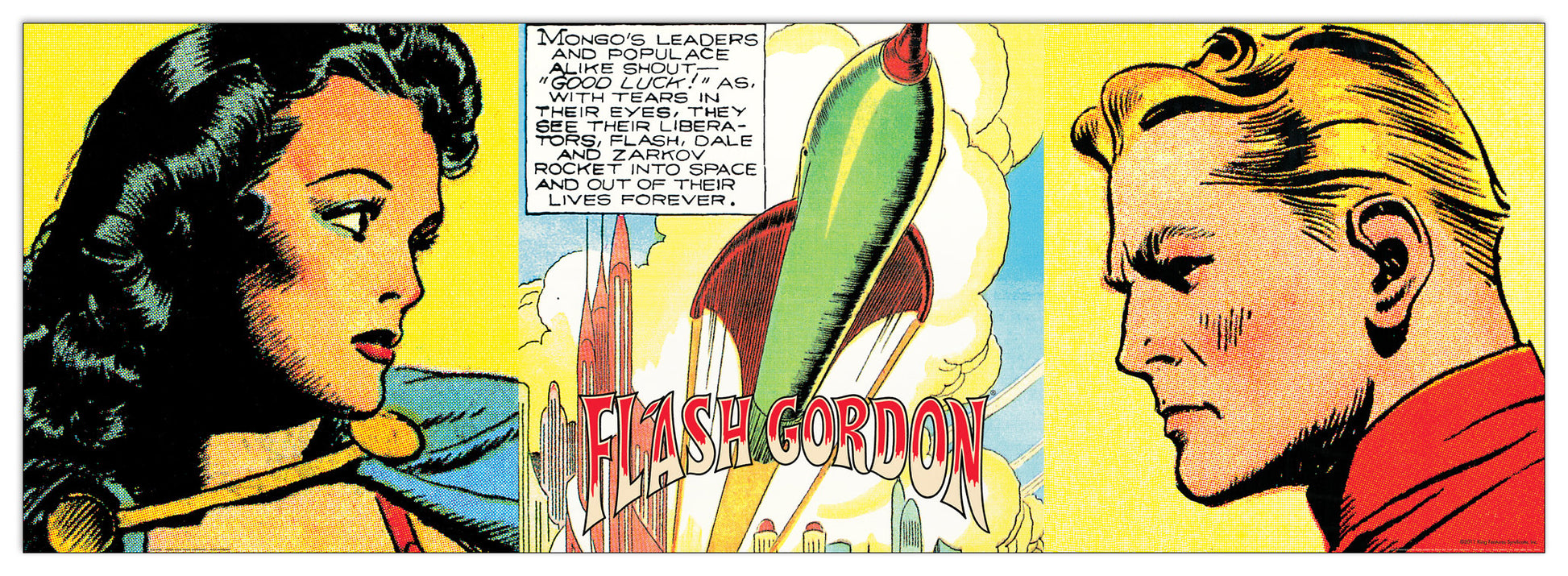 Good Luck Flash Gordon! cm 138x48