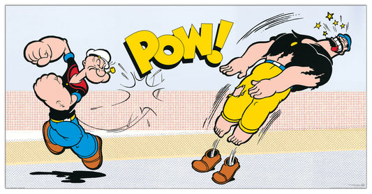 Popeye & Brutus cm 100x50