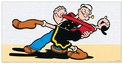 Popeye & Olive Oyl cm 100x50