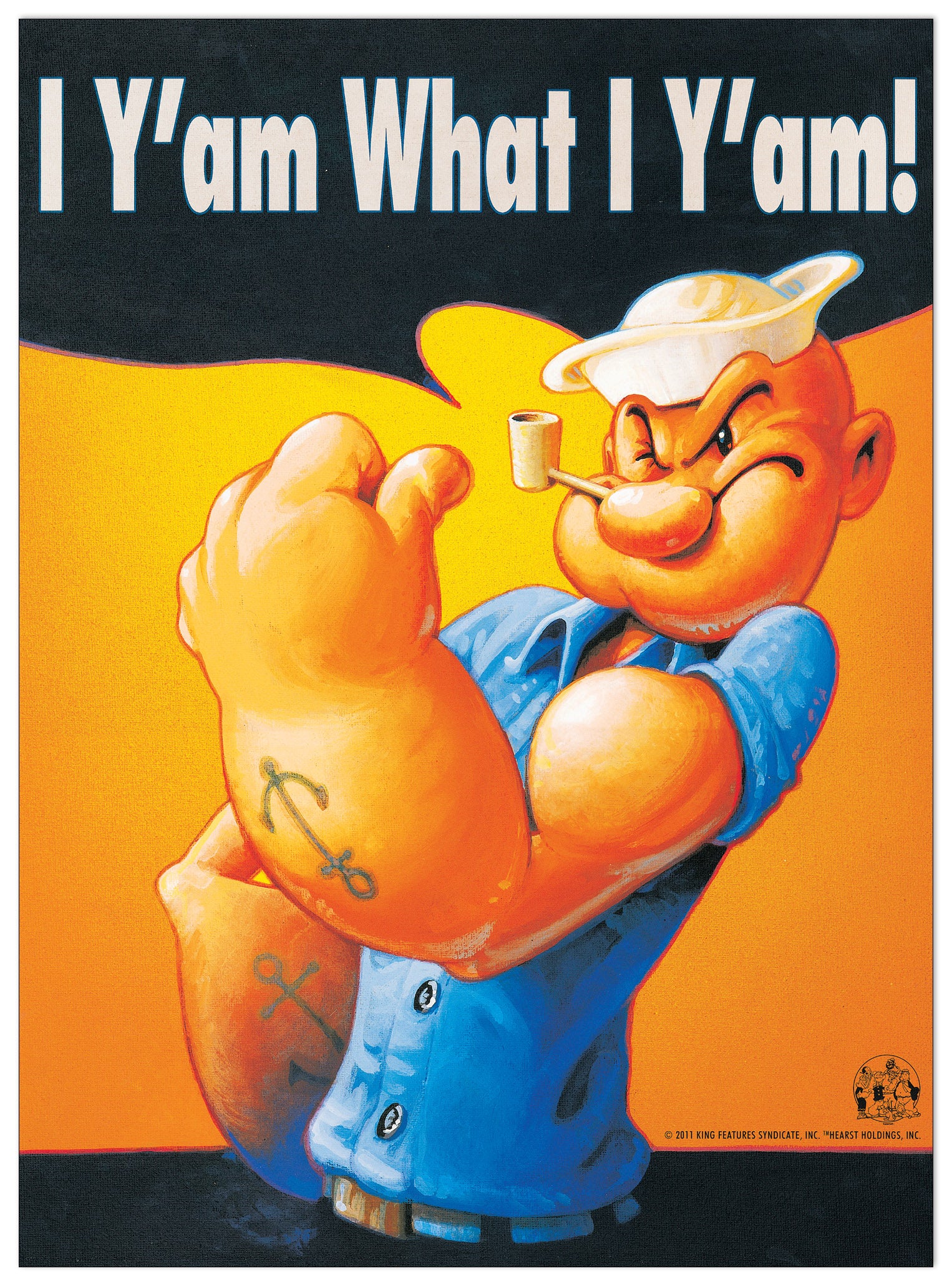 I Yam What I Yam cm 56x76