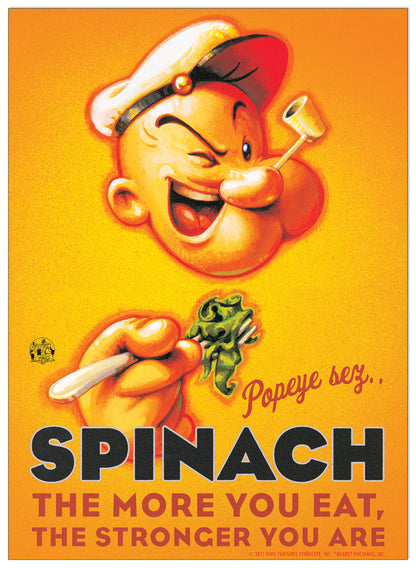 Popeye, Spinach cm 53x73