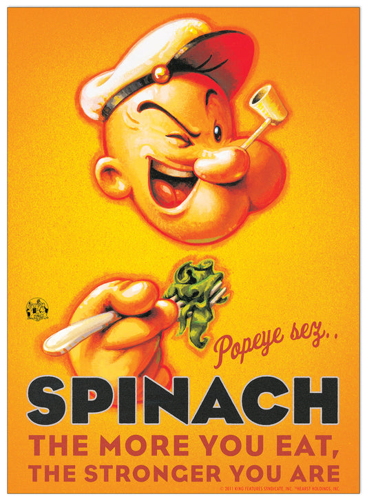 Popeye, Spinach cm 53x73