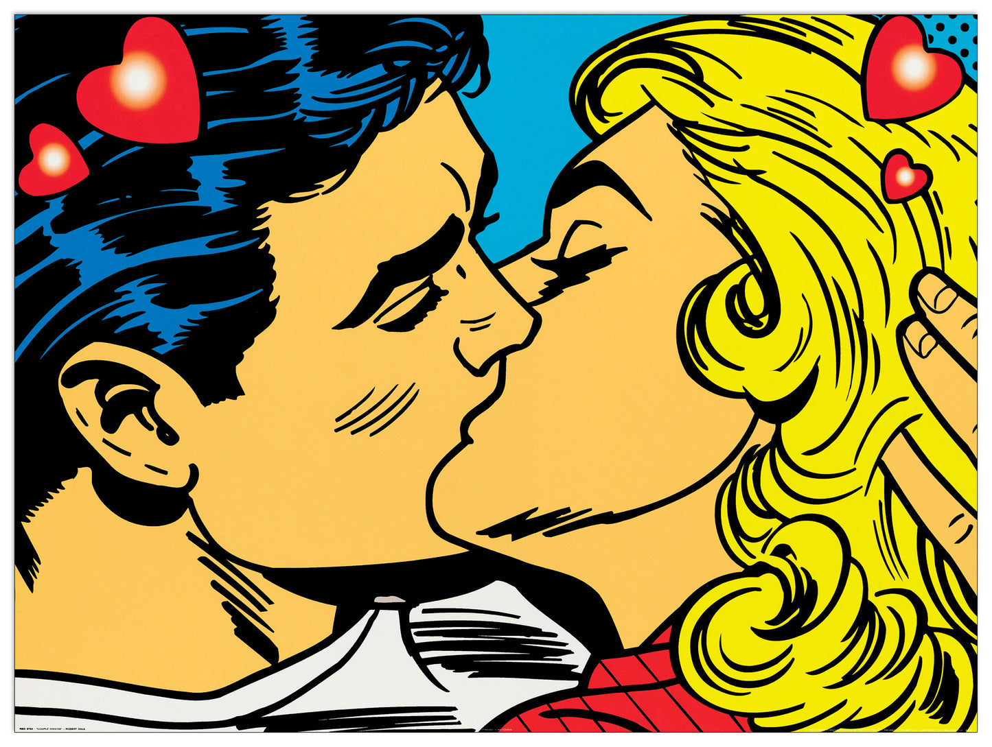 Couple Kissing cm 80x60