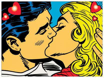 Couple Kissing cm 80x60