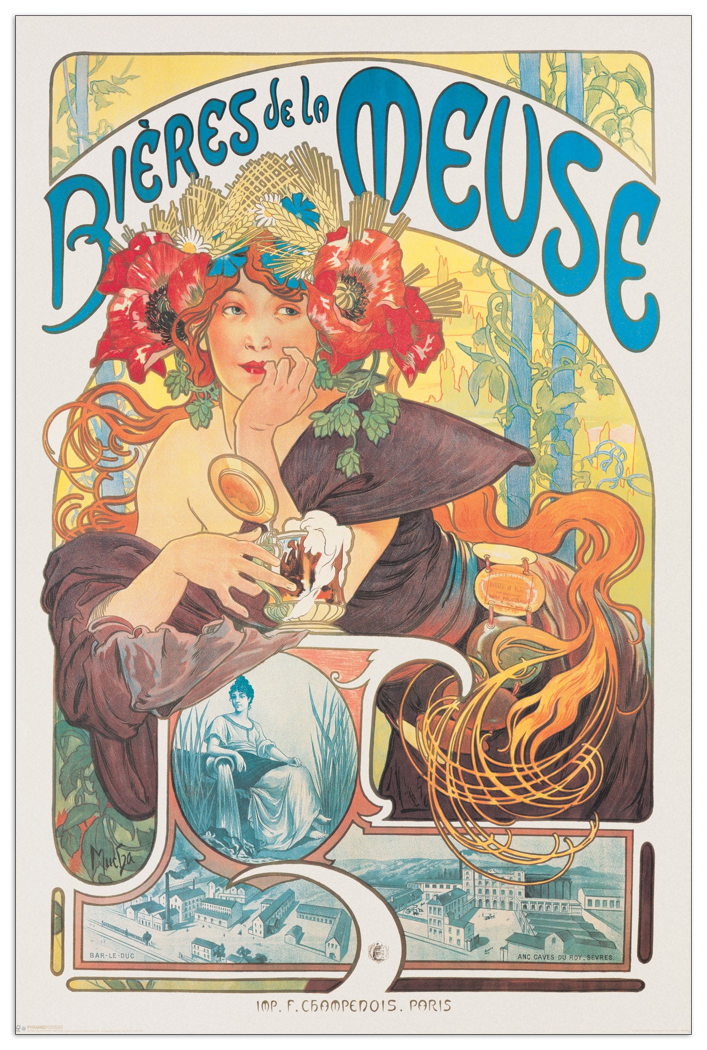 Biere De La Meuse cm 60x90