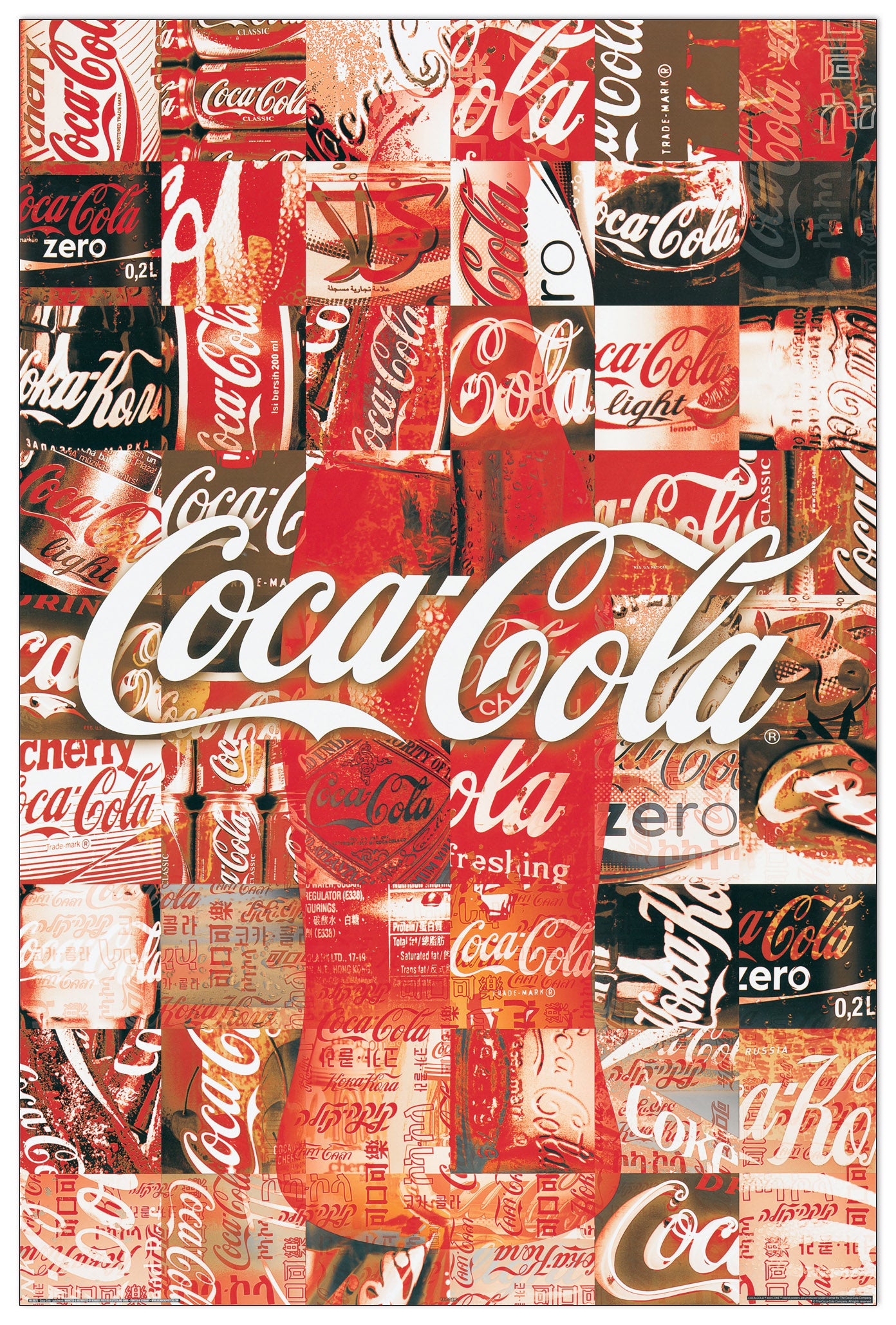 Coca-Cola Patchwork cm 60x90
