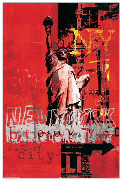 New York City cm 60x90