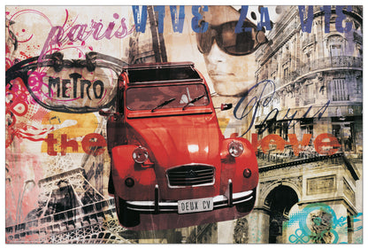 Paris Deux Cv cm 90x60