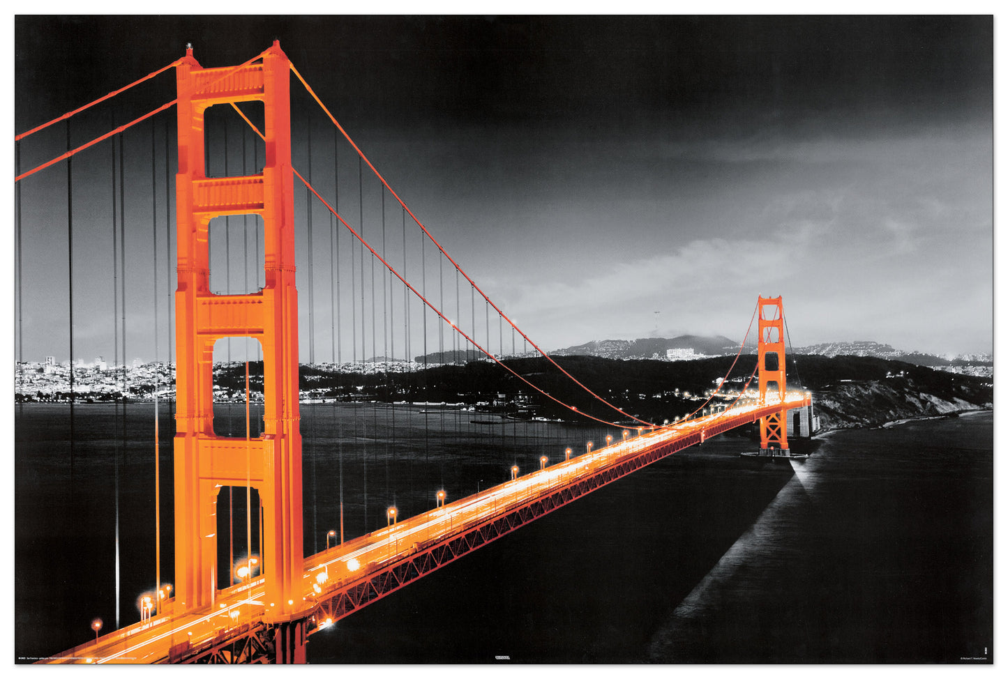 San Francisco Golden Gate cm 90x60