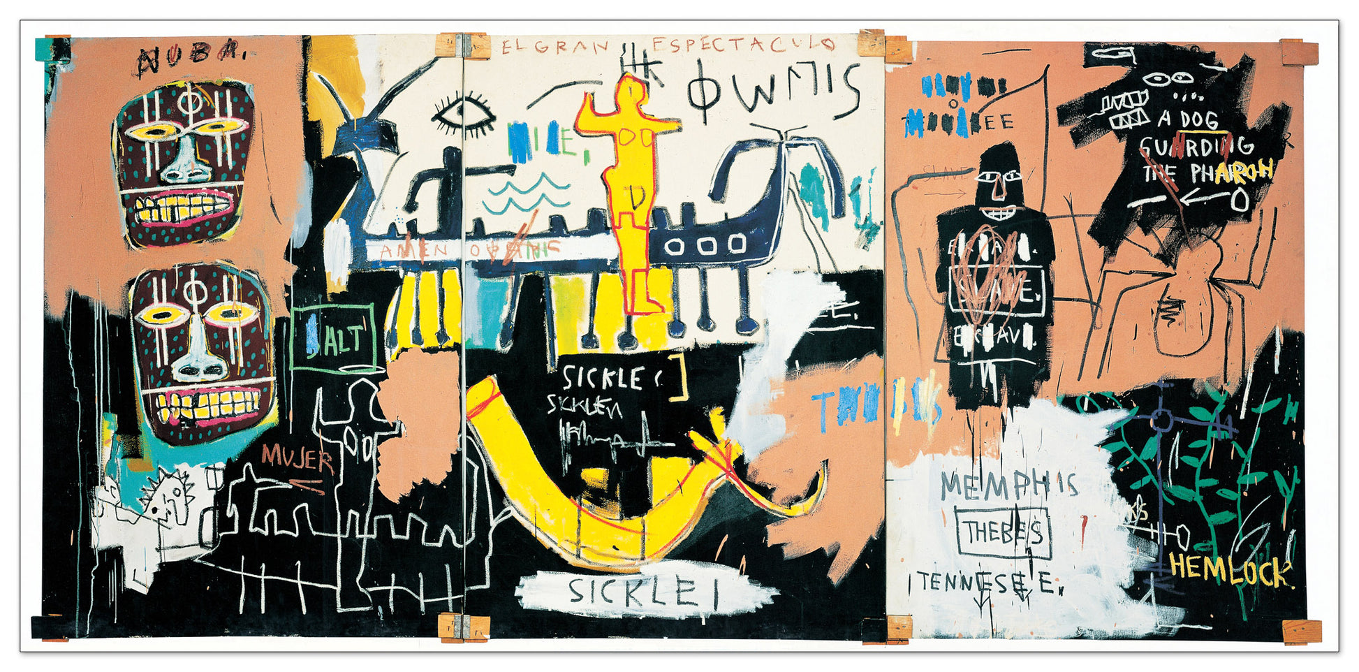 El Gran Espectaculo (History Of Black People) cm 138x65