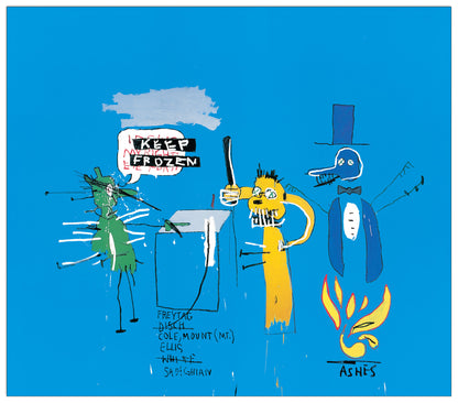 The Dingoes Thet Park Their Brains With Their Gum cm 100x87