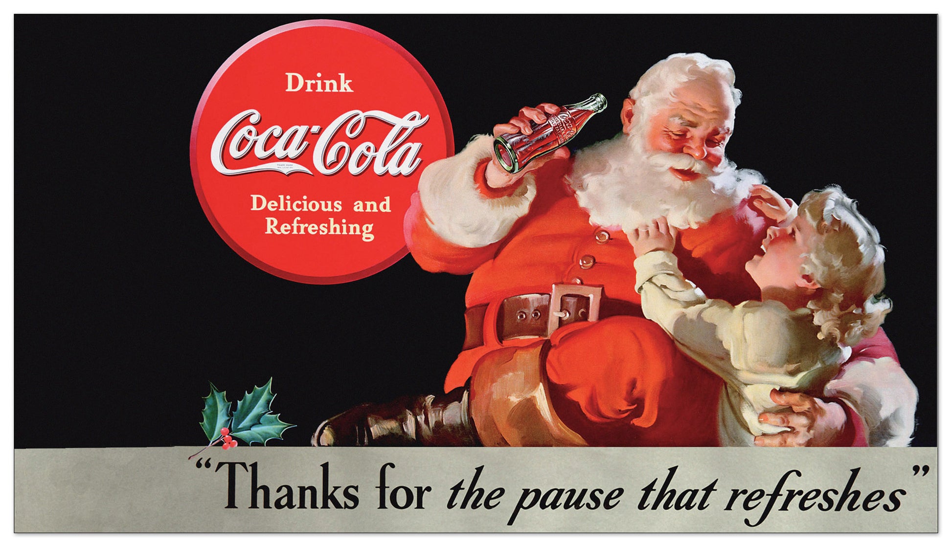 Coca-Cola Delicious And Refreshing cm 100x56
