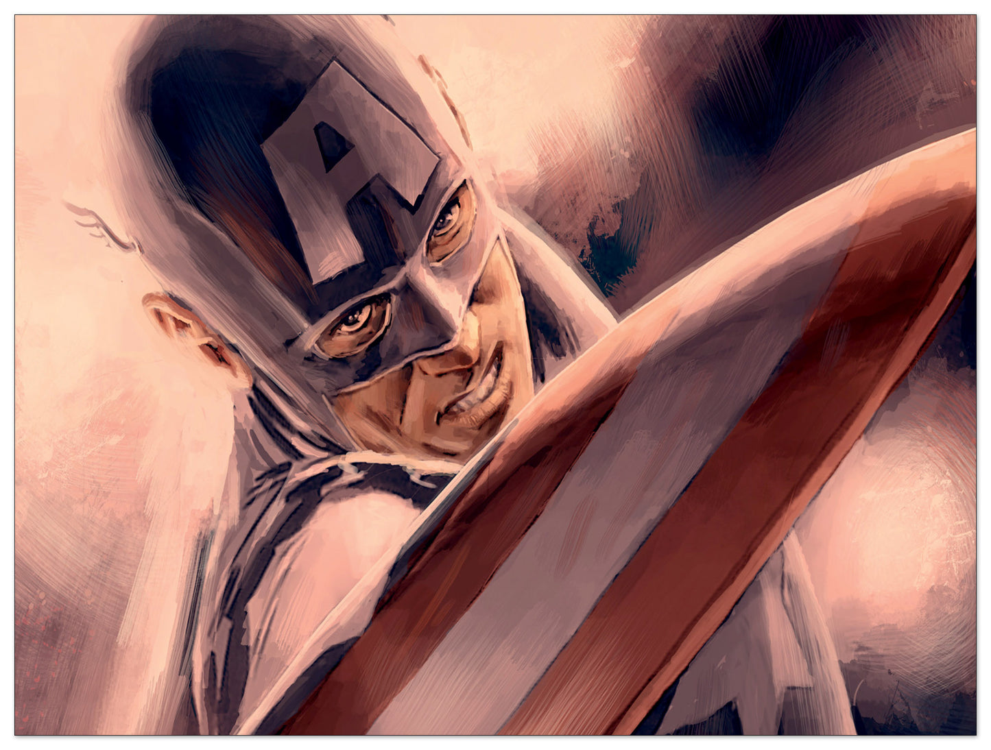 Captain America cm 80x60