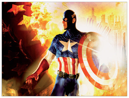 Captain America cm 80x60