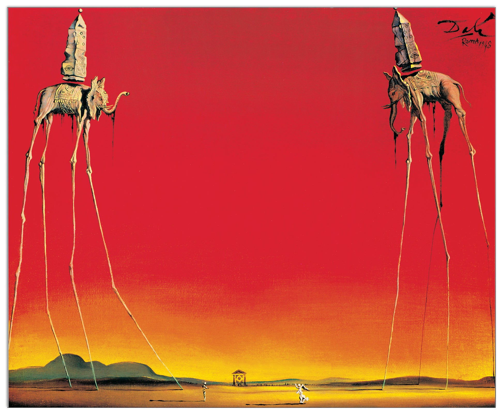 Les Elephants cm 68x55