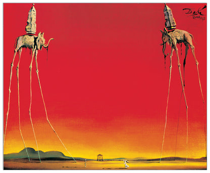 Les Elephants cm 68x55