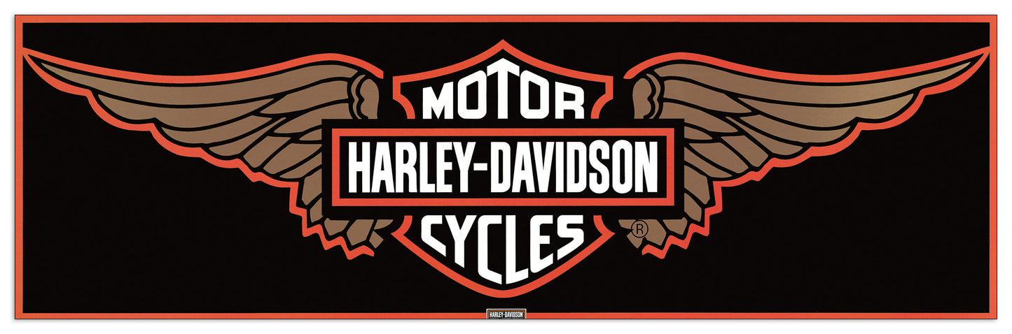 Harley Davidson Wings cm 87x27