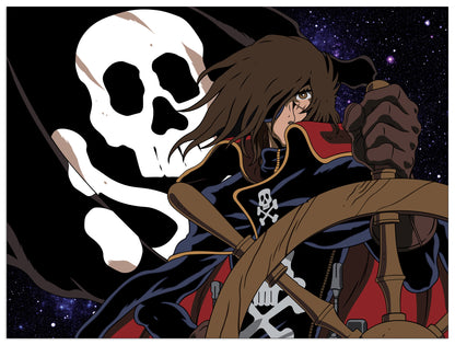 Capitan Harlock cm 80x60