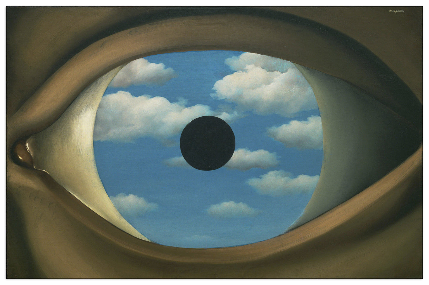 The False Mirror cm 80x52