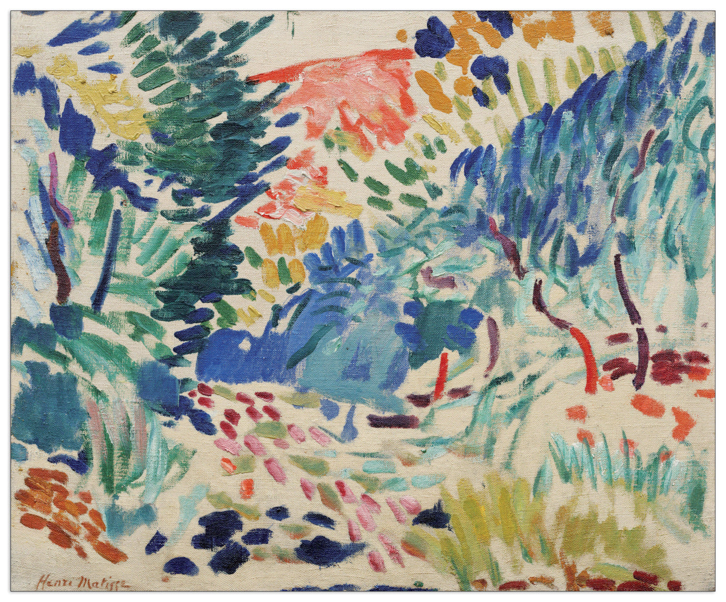 Landscape At Collioure cm 80x66