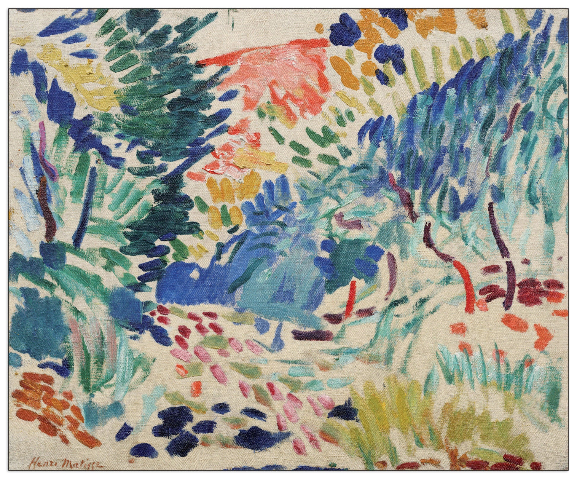Landscape At Collioure cm 80x66