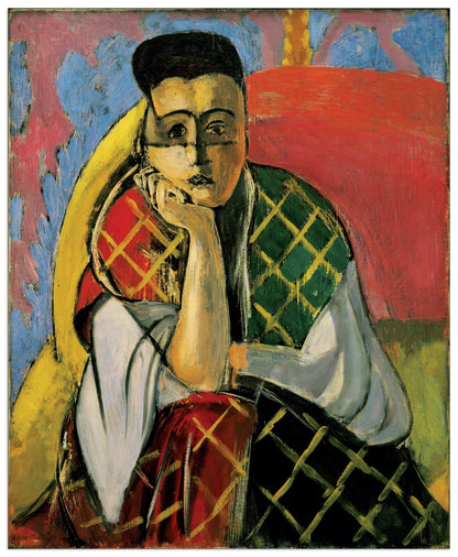 Woman With A Veil cm 60x73