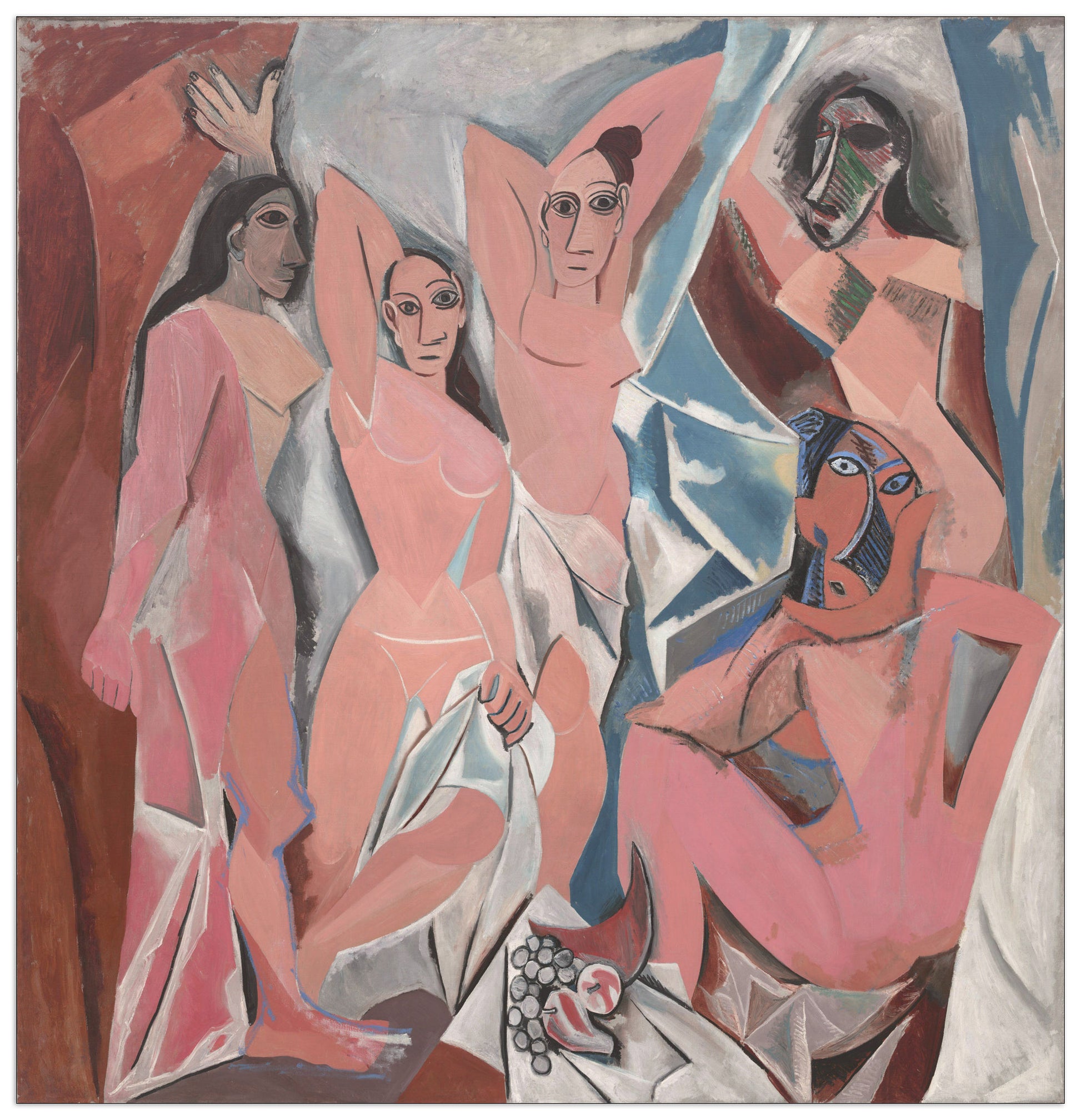 Les Demoiselles d'Avignon cm 50x50